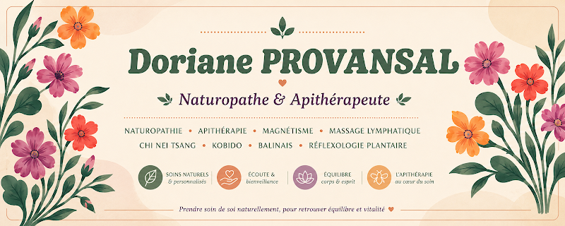 Doriane PROVANSAL - Naturopathe, Magnétiseuse, Apithérapeute, Réflexologie et Massage KOBIDO, Lymphatique, Balinais à Toulon