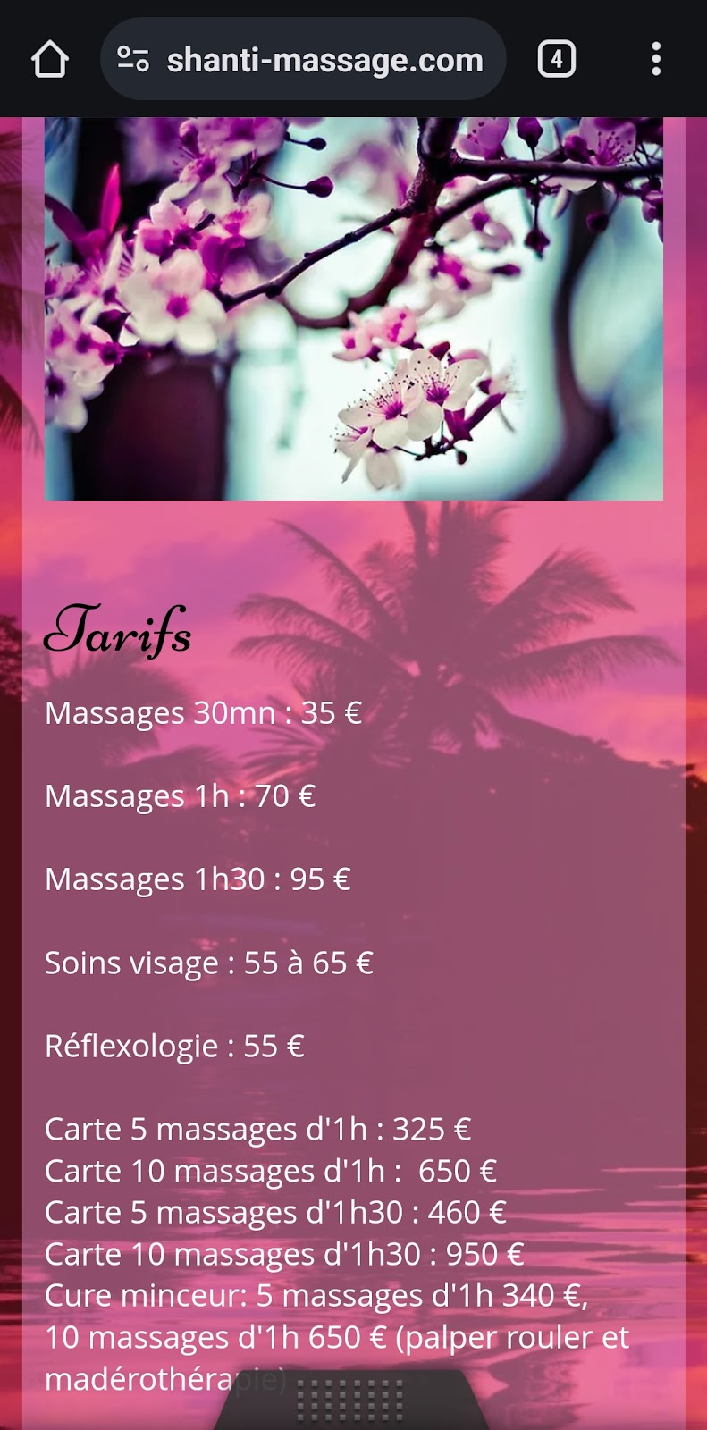Shanti Massage, escale zen